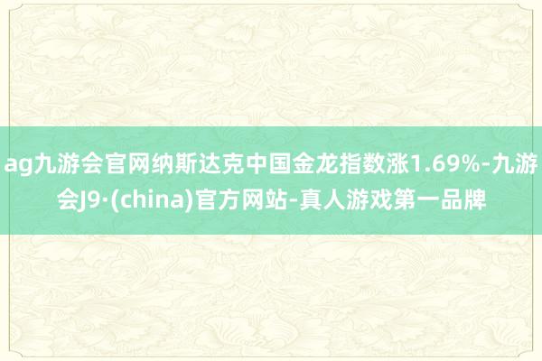 ag九游会官网纳斯达克中国金龙指数涨1.69%-九游会J9·(china)官方网站-真人游戏第一品牌